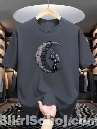 Drop Shoulder Tshirt with DTF Print